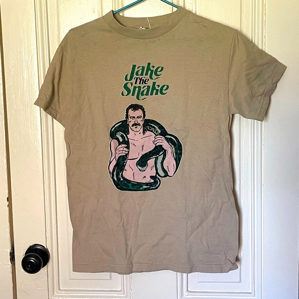Jake the Snake 80s wrestling shirt size small
